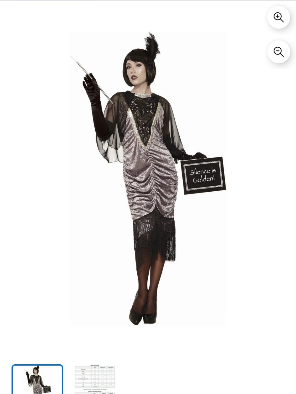 Flapper Halloween Costume Flapper Dress 1920s Style New Fits Up To Size 14 Large
